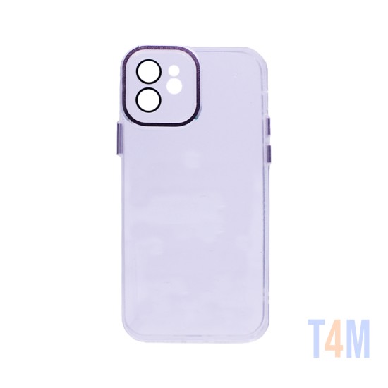 Novo estojo transparente Science com protetor de lente de câmera para iPhone 12